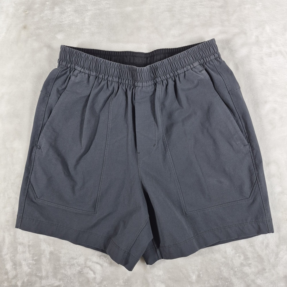 Lululemon Bowline 5" Shorts Men's XS Gray Blueish VersaTwill Stretch LM7BDDS